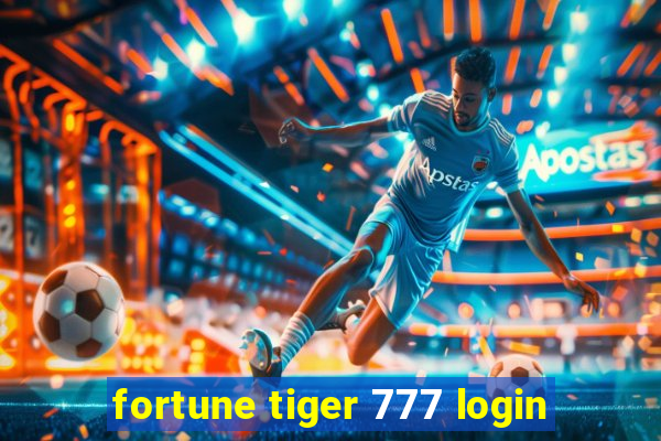 fortune tiger 777 login